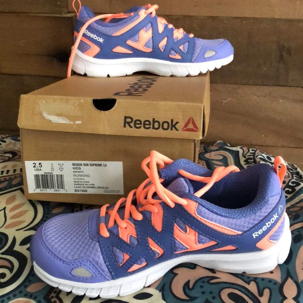Brand new in box youth girls Reebok sneakers